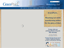 Tablet Screenshot of exploregracepoint.com
